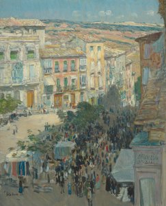 View of a Southern French City, 1910