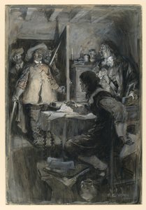 Arrest of Major Wildman by Frederick Coffay Yohn