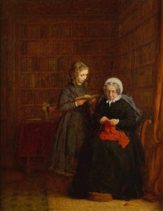 Portrait of Mrs Hearne and her Grand-niece Fanny Sowman