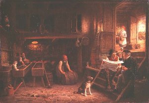The Election Campaign by Frederick Daniel Hardy