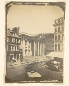 First Bank of the United States, Philadelphia, 1859 by Frederick DeBourg Richards