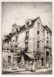 Little French Market by Frederick G. Hall