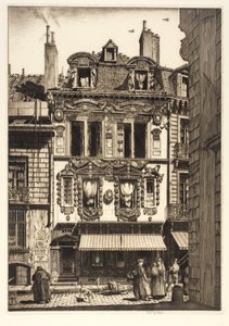 House of the Ambassadors, Dijon by Frederick G. Hall