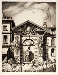 Rouen, Porte de Guillaume by Frederick G. Hall
