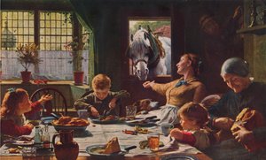 One of the Family by Frederick George Cotman