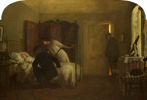 The Darkened Room by Frederick George Swaish