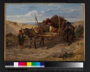 The Heathcart by Frederick Goodall