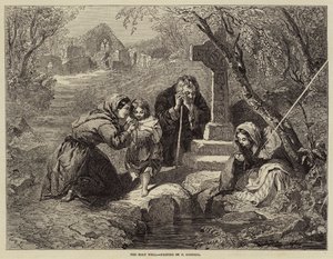The Holy Well by Frederick Goodall