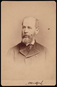 Portrait of Unidentified Man by Frederick Gutekunst