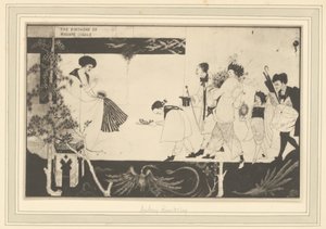 Aubrey Beardsley: Birthday of Madame Sagalle by Frederick H. Evans