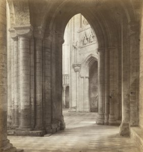 Ely Cathedral: Late Afternoon Across the Transepts by Frederick H. Evans