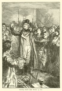 Vidocq stops the music by Frederick Henry Townsend