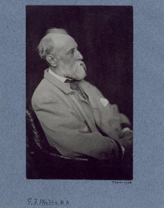 Portrait of George Frederick Watts by Frederick Hollyer