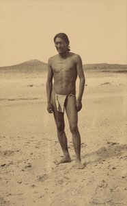 Native American Man by Frederick I. Monsen