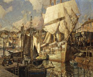 Cadiz Salt Ship, Gloucester Harbor