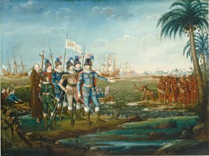 First Landing of Christopher Columbus by Frederick Kemmelmeyer