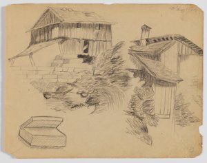 Sketchbook page by Frederick Krieg