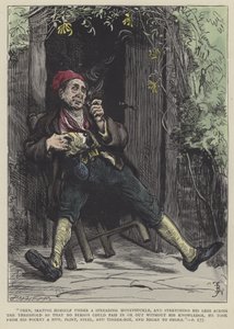 Illustration for Barnaby Rudge by Frederick L. Bernard