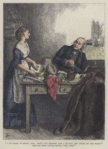 Illustration for Martin Chuzzlewit by Frederick L. Bernard
