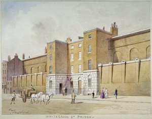 View of Whitecross Street Prison for debtors, London, c. 1840
