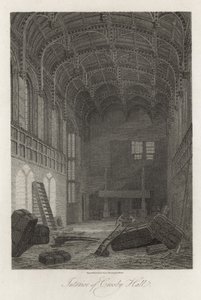 Interior of Crosby Hall by Frederick Nash