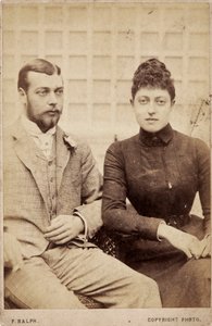 Prince George and Princess Victoria by Frederick Ralph