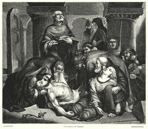 The Burial of Harold by Frederick Richard Pickersgill