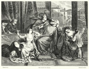 The Death of Foscari by Frederick Richard Pickersgill