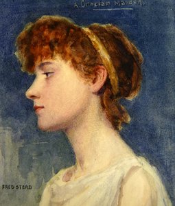 A Grecian Maiden by Frederick Stead