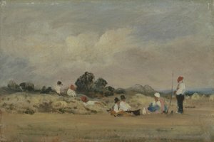 Haymakers Resting by Frederick W. Watts