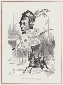 Benjamin Disraeli by Frederick Waddy