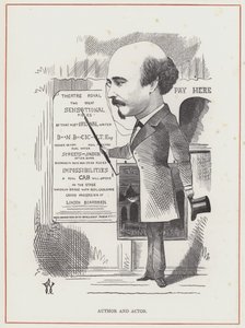 Dion Boucicault by Frederick Waddy