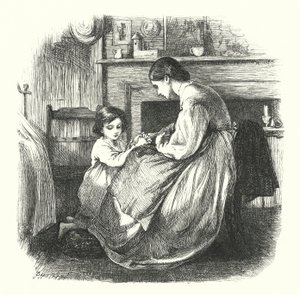 A Child in Prayer by Frederick Walker