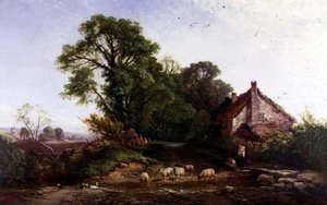 Near Dedham, Essex by Frederick Waters Watts