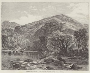 The Tranquil Hour, a Scene in North Wales by Frederick William Hulme