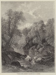 Welsh River Scenery by Frederick William Hulme