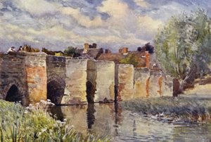Bidford Bridge by Frederick William Newton Whitehead