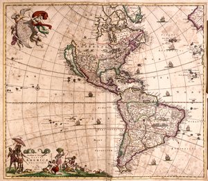 America by Frederick de Wit