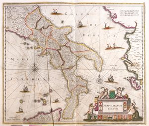 Molise, Campania, Calabria, Basilicata, Apulia, Italy by Frederick de Wit
