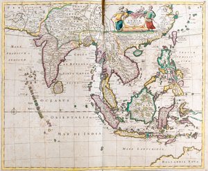 Pakistan, India, Nepal, Bhutan, Bangladesh, Burma, Thailand, Laos, Cambodia, Vietnam, Malaysia, Indonesia, the Philippines by Frederick de Wit