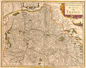 Île-de-France, France by Frederick de Wit