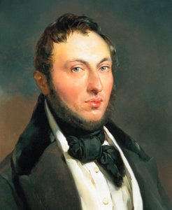 Adrien Dauzats, Painting by Federico Madrazo by Frederico de Madrazo