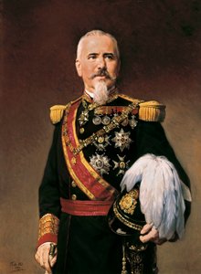 Portrait of Arsenio Martinez Campos Anton (1831-1900), Spanish politician and military, c.1880 by Frederico de Madrazo