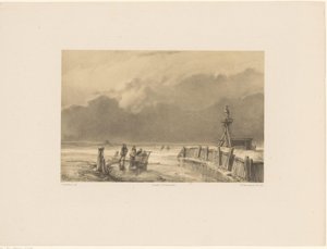 Ice Scene with Lighthouse