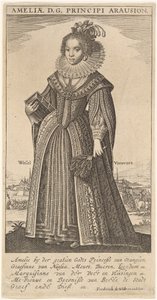 Amalia, Wife of Frederick Henry, Prince of Orange by Frederik de Wit