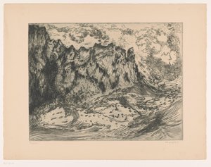 Waves by Rocks