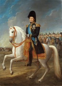 Portrait of Jean Baptiste Jules Bernadotte, Marshal of France, King of Sweden and Norway by Fredric Westin