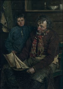 Fisherman and His Son by Fredrik Kolstoe