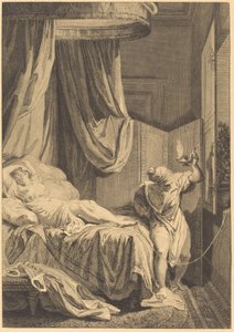 The Wager of the Three Gossips: The Thread by French 18th Century