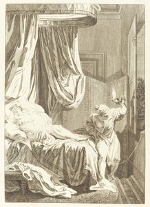 The Wager of the Three Gossips: The Thread by French 18th Century